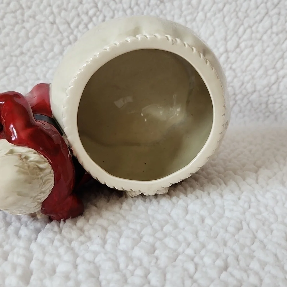Vintage santa ceramic