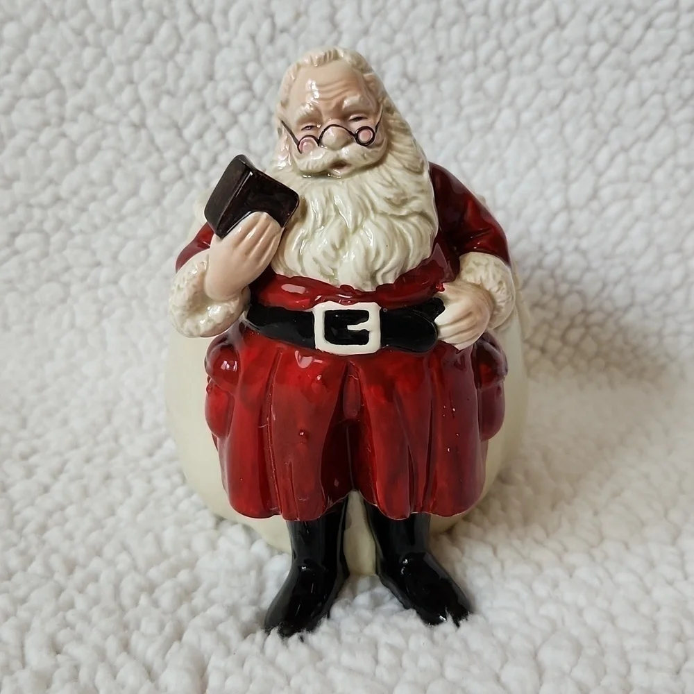 Vintage santa ceramic