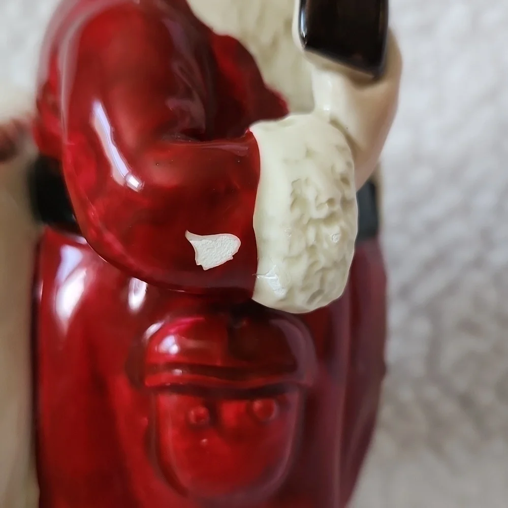 Vintage santa ceramic