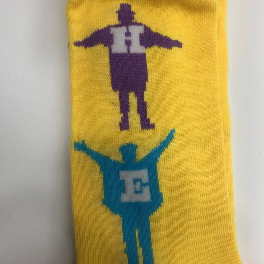 The Beatles yellow socks