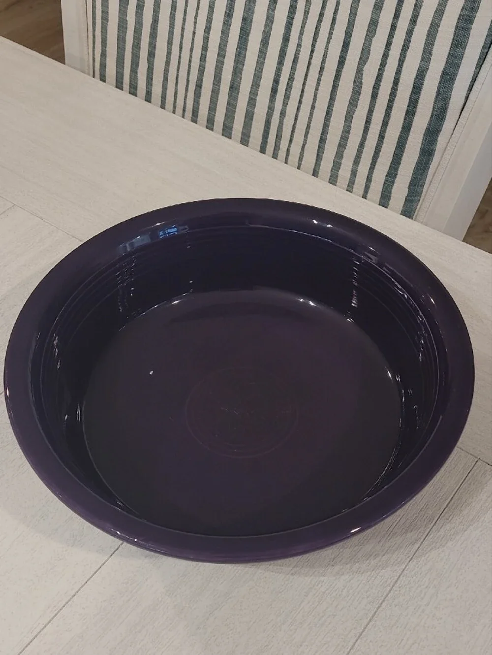 Fiesta Deep Plum Glazed Ceramic Bowl - 10 Inch