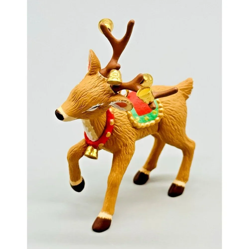 Hallmark Keepsake Collectors Club 2000 Elf Jingle Bell Kringle Reindeer Lot of 3