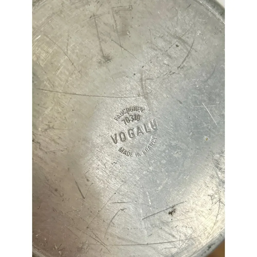 Vintage French Champagne Ice Bucket – G.H. Mumm & Cie Aluminum “Carte Classique”