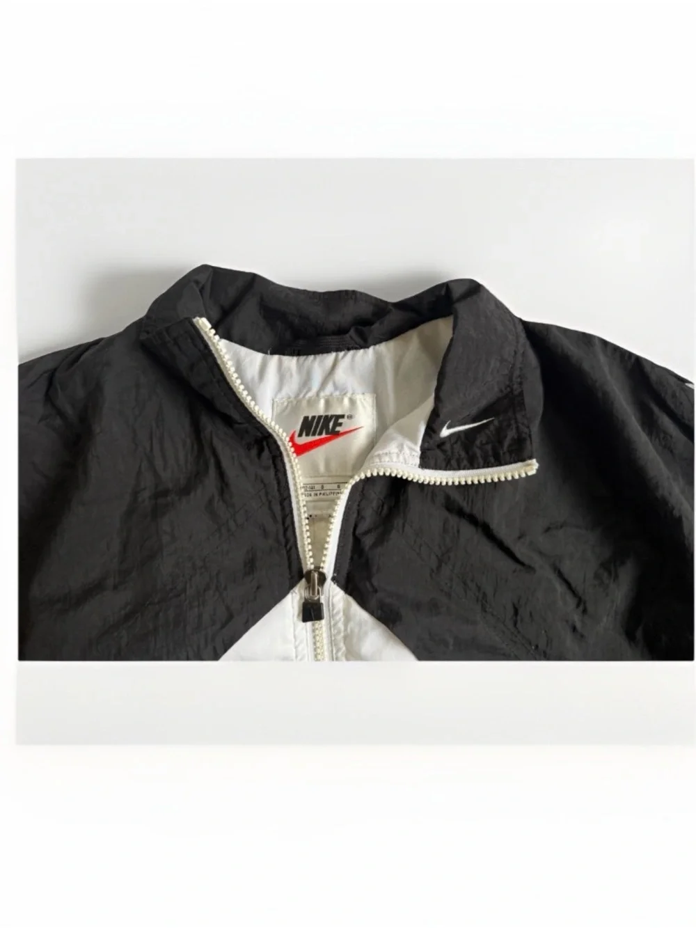 VTG Nike Youth LG Tracksuit Colorblock 90s (Fits Women XS/S Boxy Cropped) READ