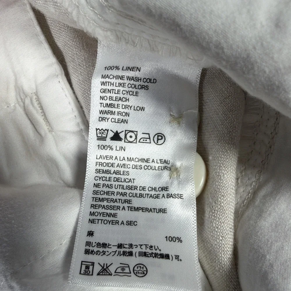Tommy Bahama Relax 100% Linen Pants Mens XXL (FITS 40 X‎ 27) Light Beige Beach