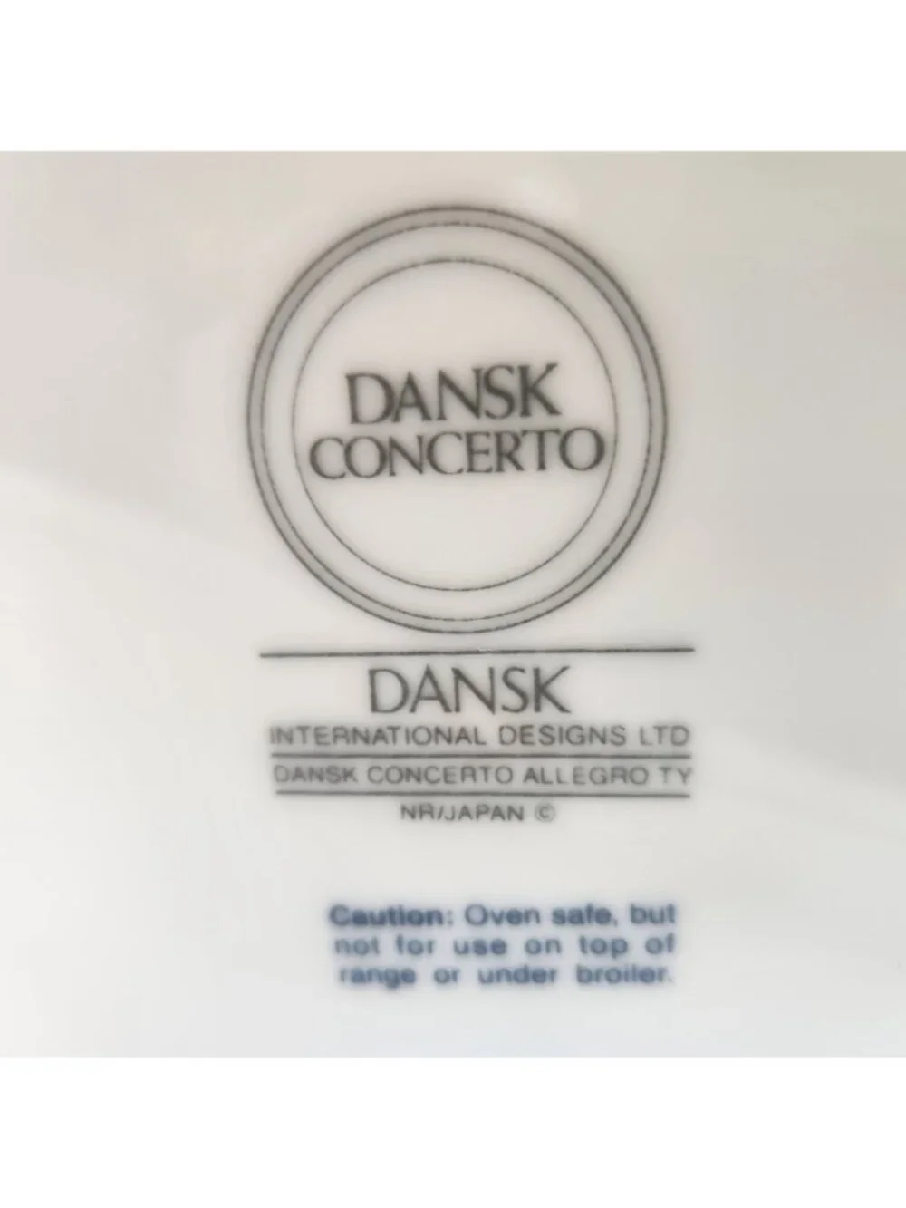 Dansk tiny foot ring