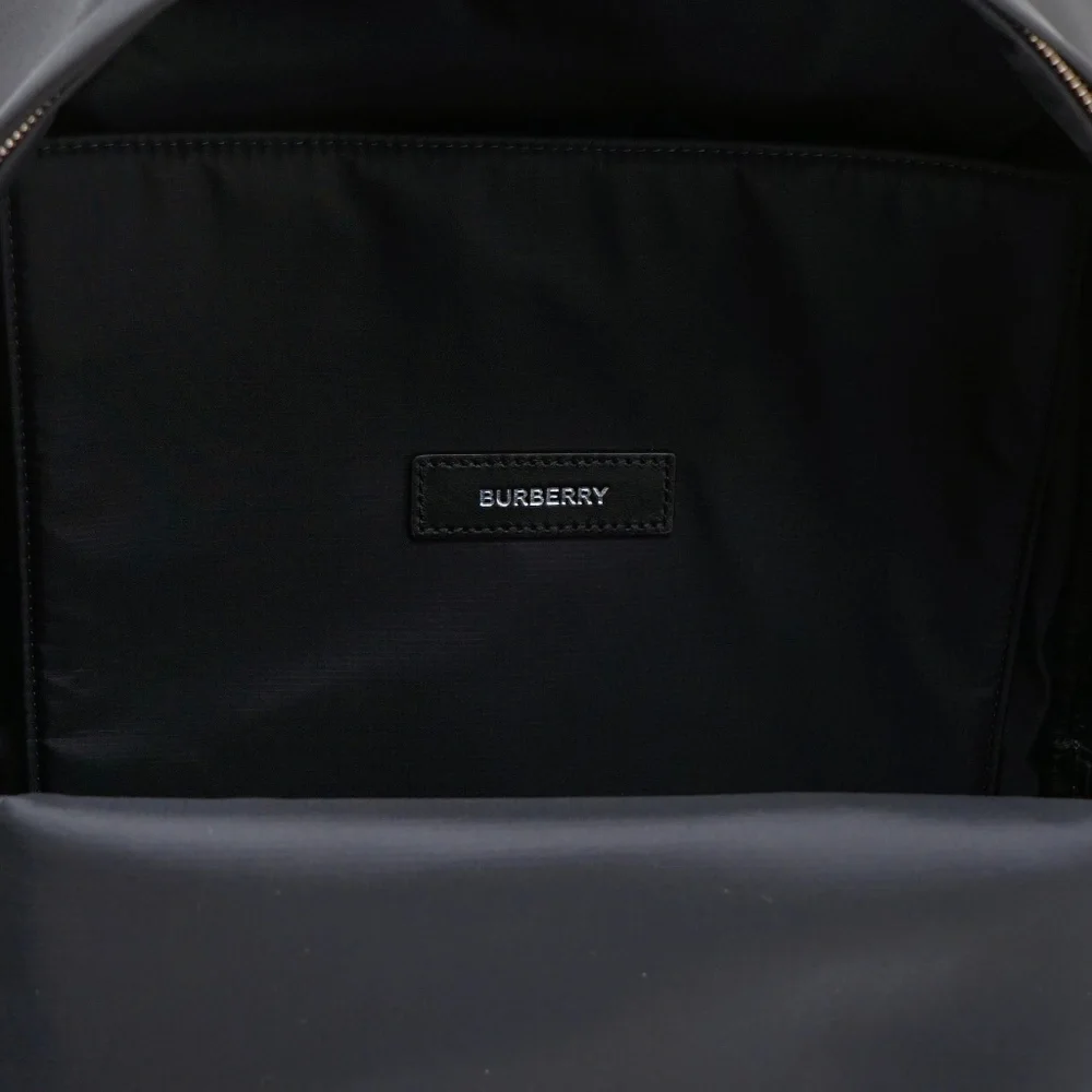 Burberry Abeydalle Backpack Black Nylon New
