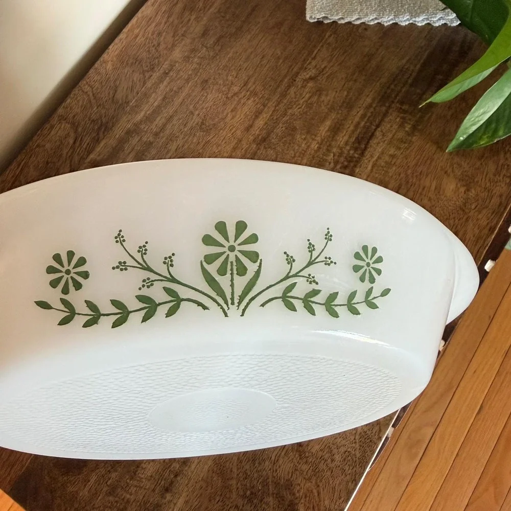 Glasbake collectible oval usa