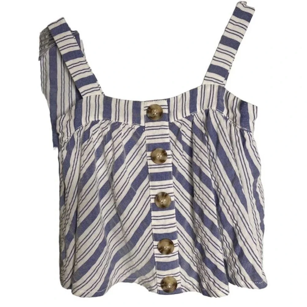 Truly Me by Sara Sara Blue & White Pants‎ & Top Sz 7 Girls