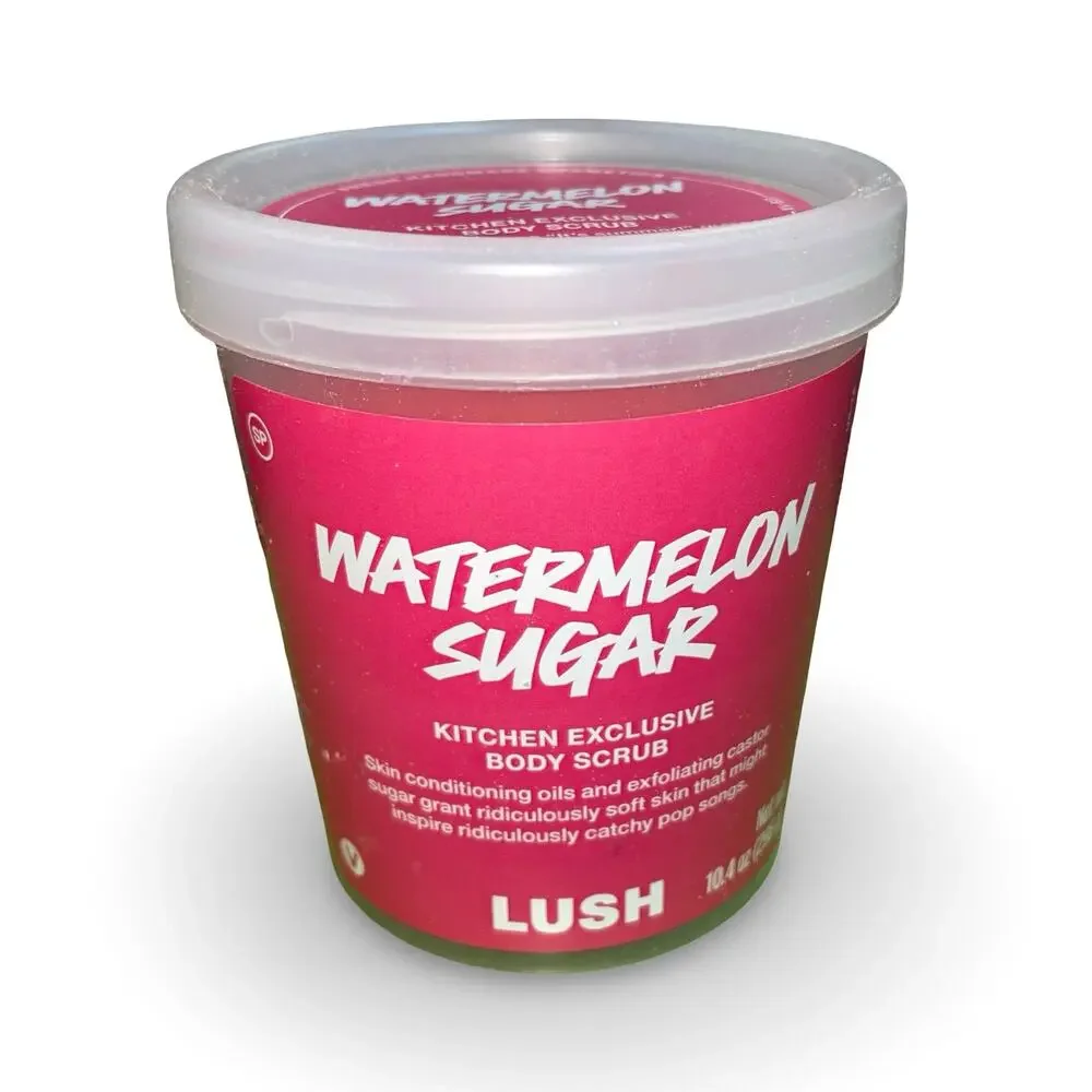 LUSH Watermelon Sugar Body Scrub 10.4 oz Limited Edition Scented Fresh June 2026