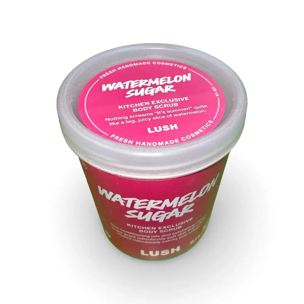 LUSH Watermelon Sugar Body Scrub 10.4 oz Limited Edition Scented Fresh June 2026