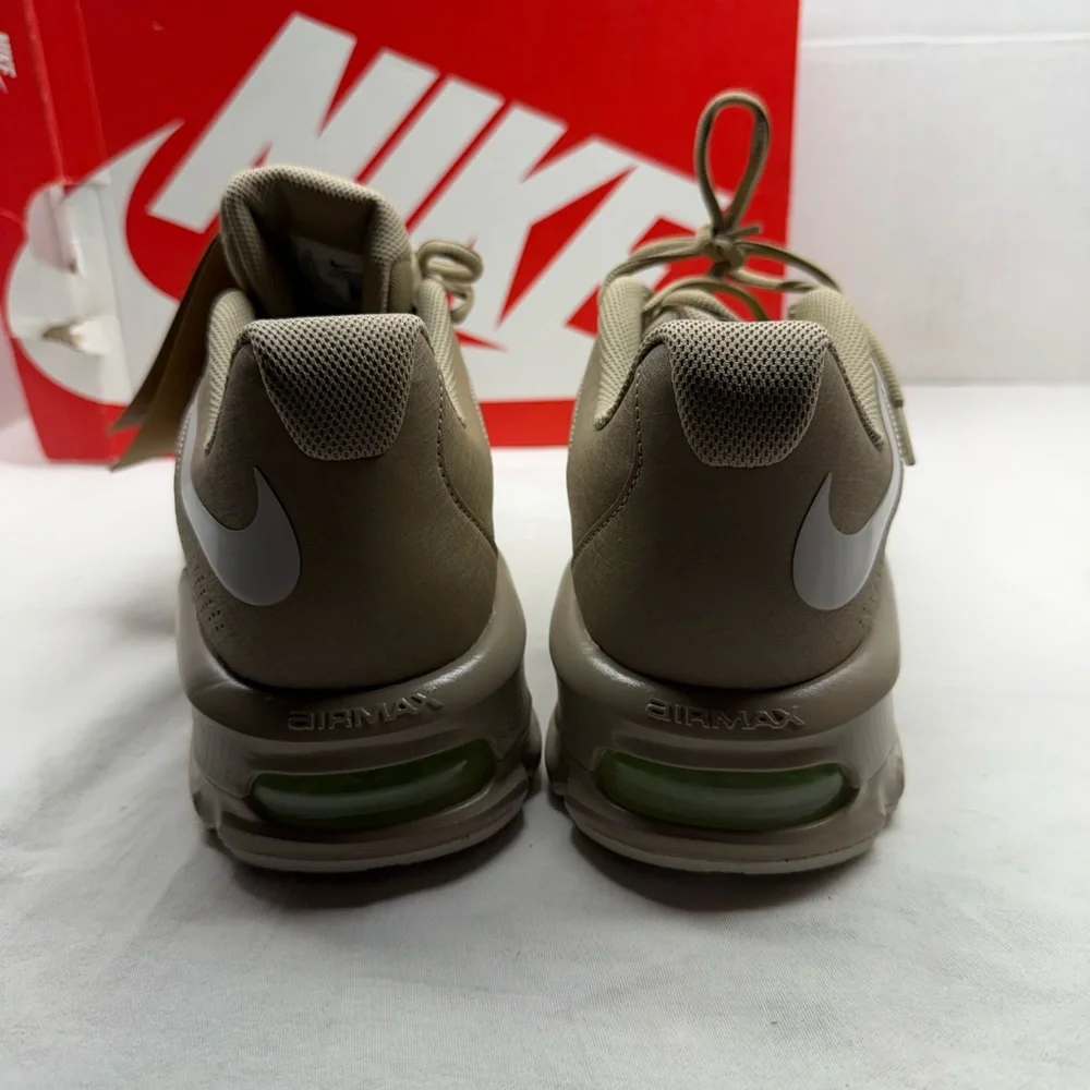 Nike Air Max Fire Shoes Sneakers Light Bone Khaki Volt Mens 12 IF2621-002 New