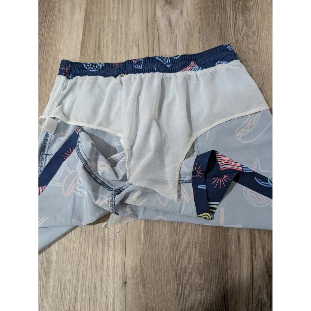 Chubbies, Mens M, Swim Trunks The Patriotic Lights, 7