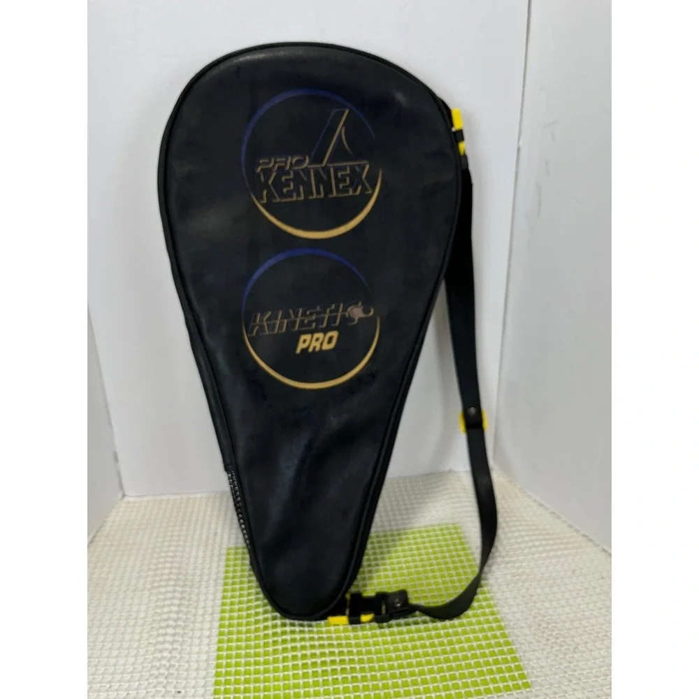 Pro Kennex Kinetic Pro Racquetball Racket with SMI 10g Cover Black Summer Tennis