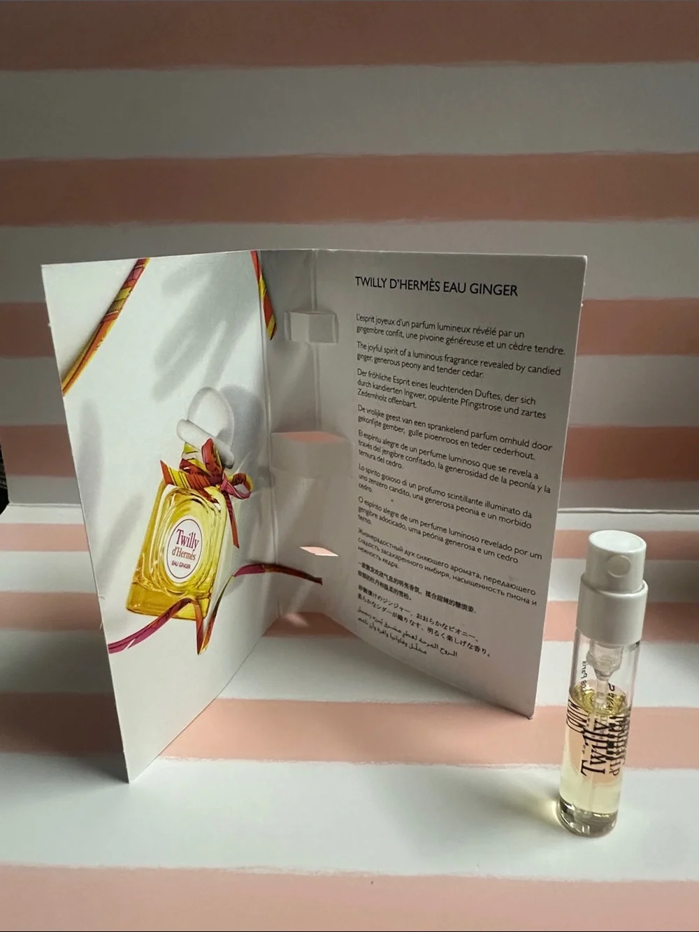 Hermès Twilly d'Hermès Eau Ginger Sample