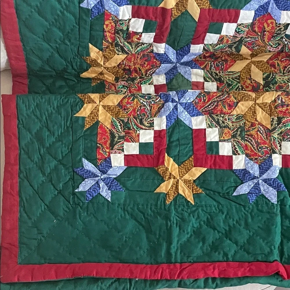 Handmade cozy blanket