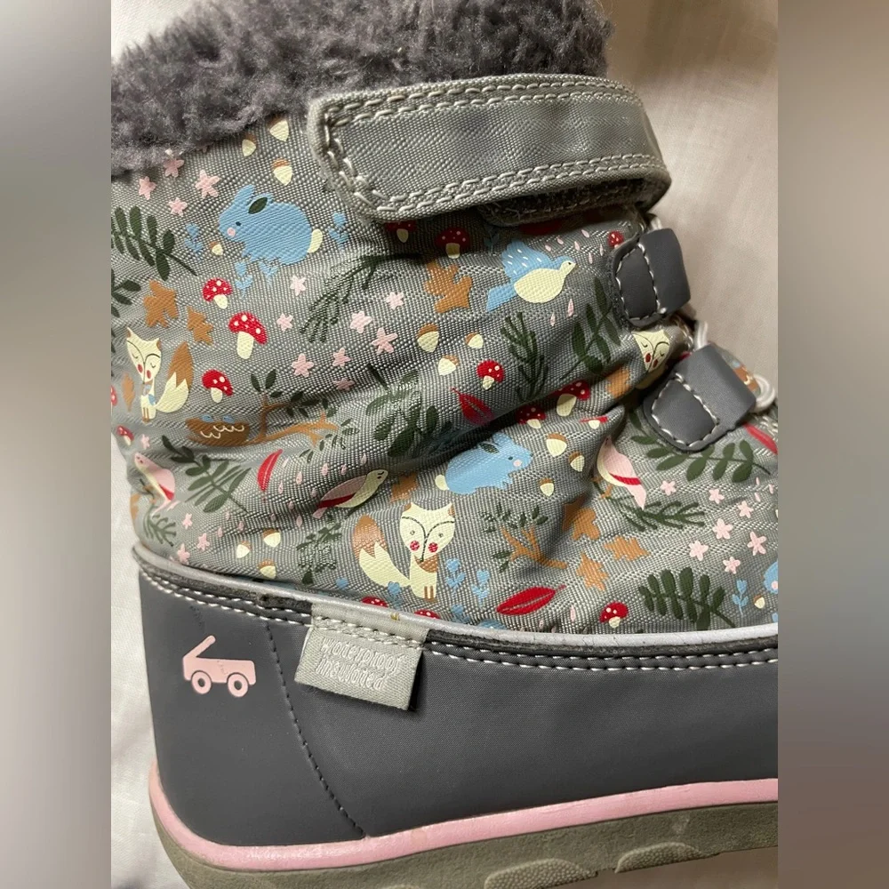 See Kai Run Abby II Woodland Waterproof/ Insulated Winter Snow Boots Girls 3