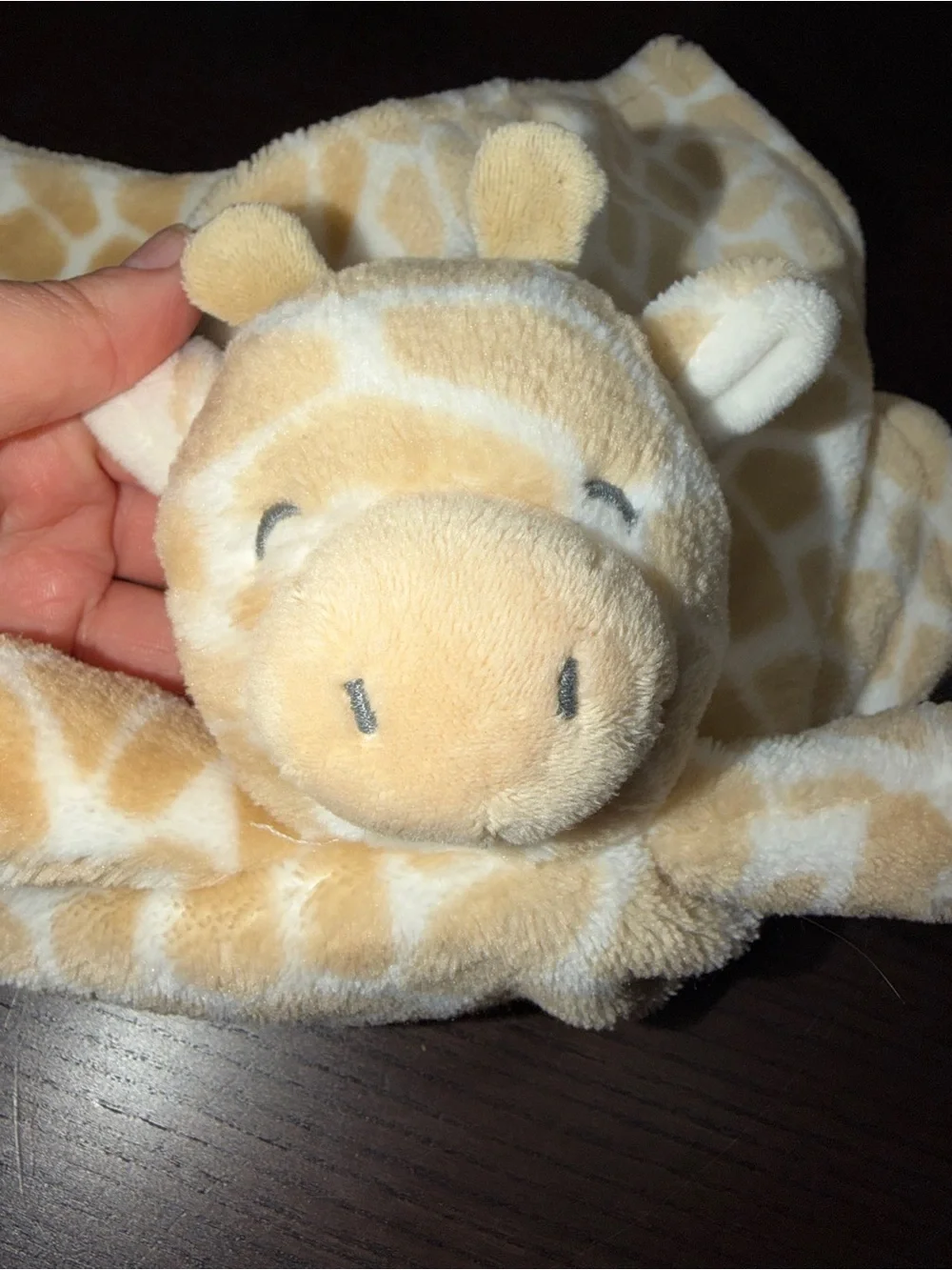 Carter's Giraffe Security Blanket lovey pacifier 14