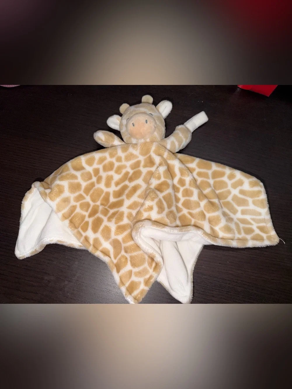 Carter's Giraffe Security Blanket lovey pacifier 14