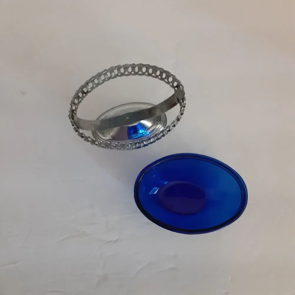 Unmarked cobalt bowl
