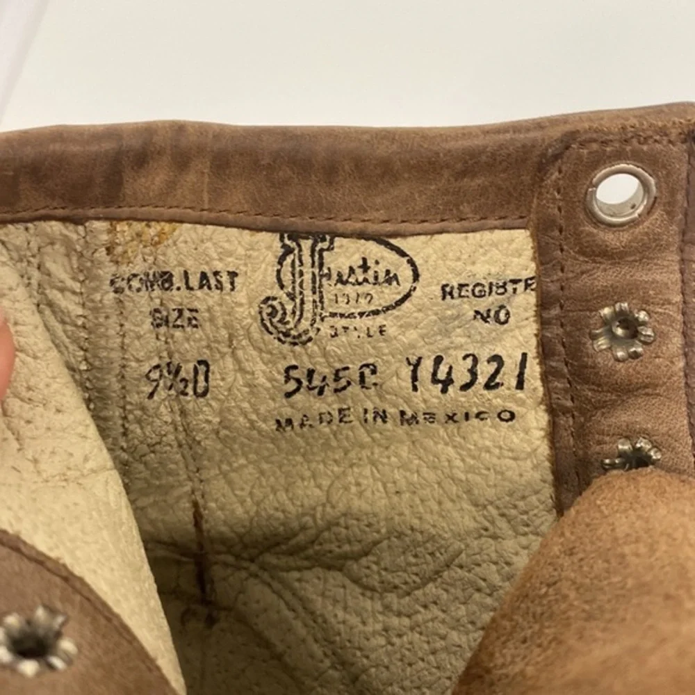Justin Boots kids good 545c
