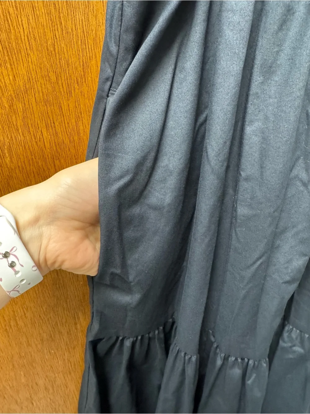 Abercrombie & Fitch fit smocked