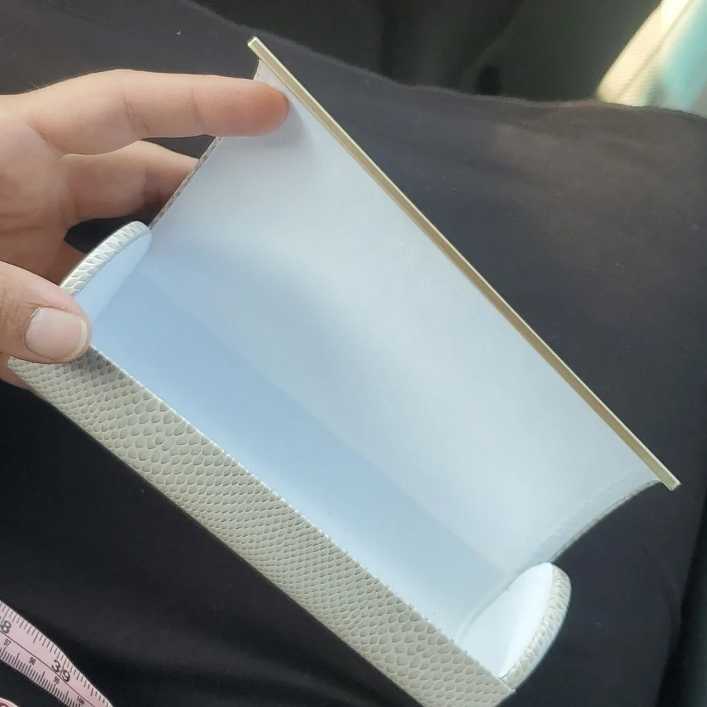Jimmy Choo Lizard embossed sunglass case