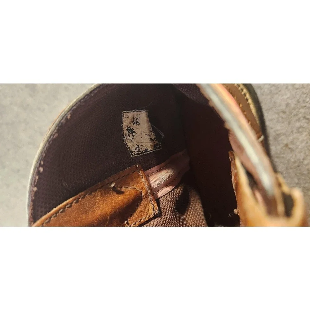 Justin Gypsy Boots Girls Size 9 Brown Pink‎ Leather Western Embroidered Cowgirl