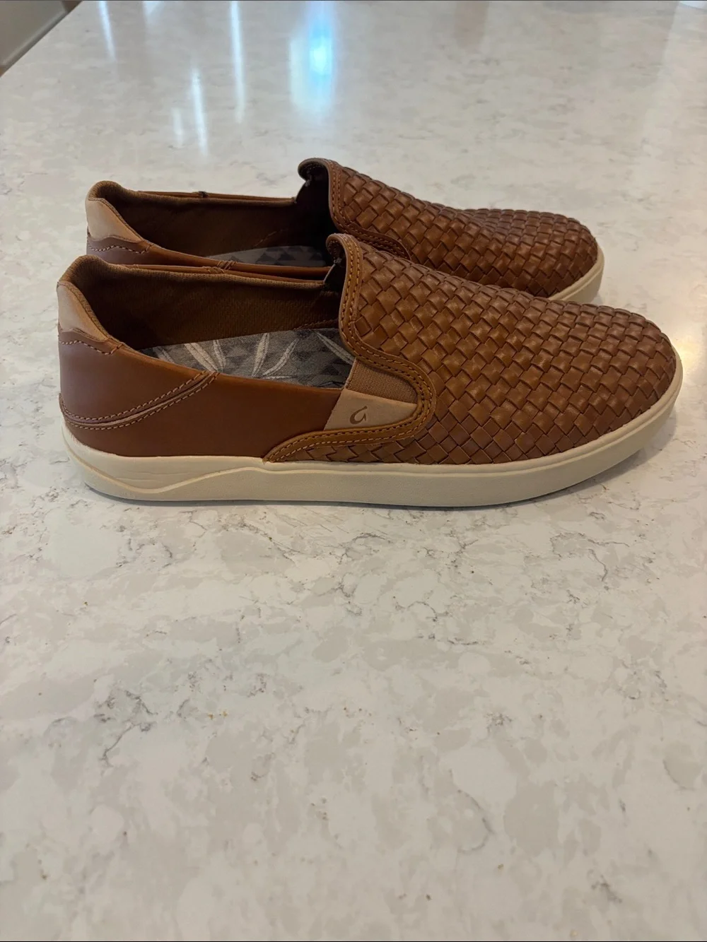 Olukai Men’s Casual Sneakers - Brown 10.5