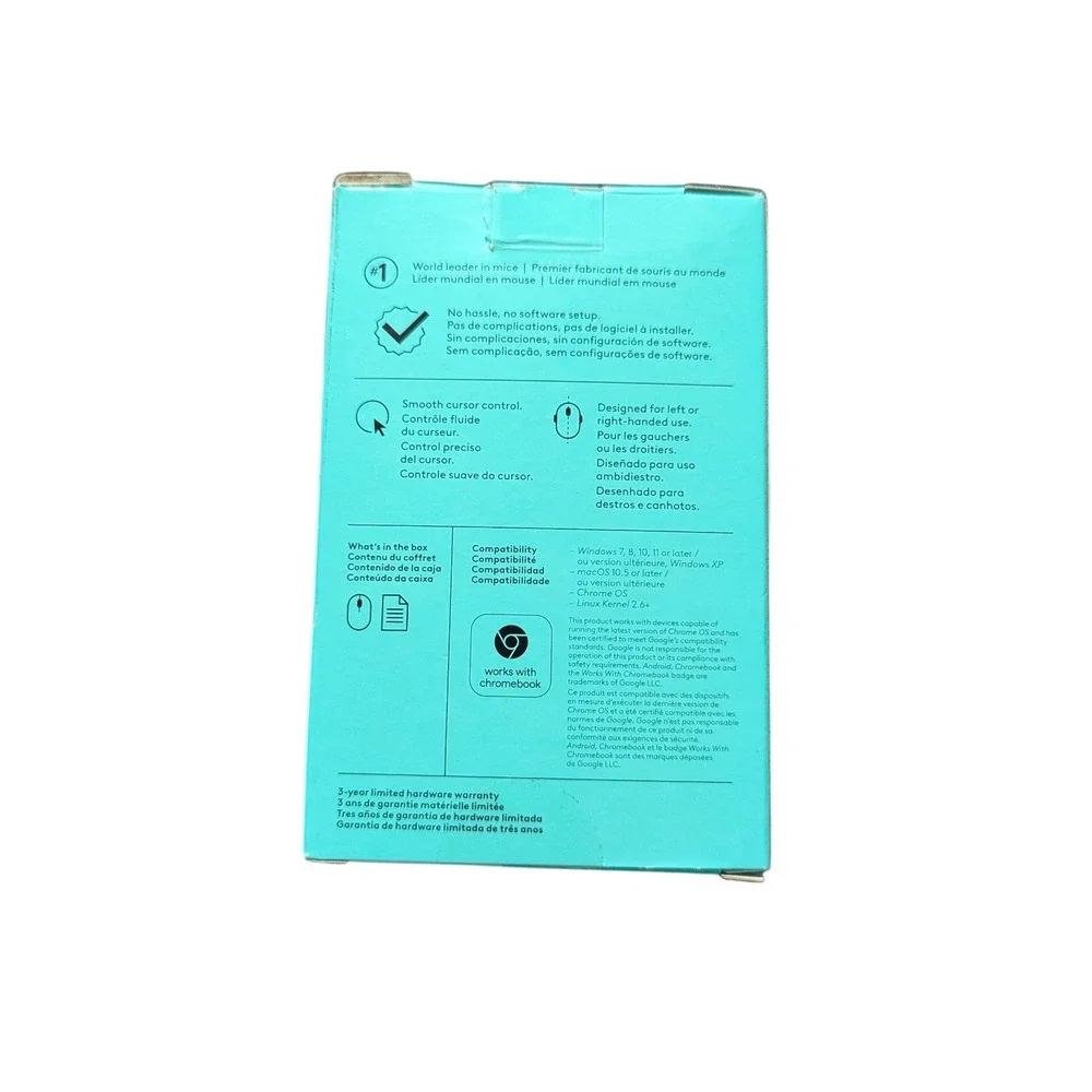 Logitech stickers box