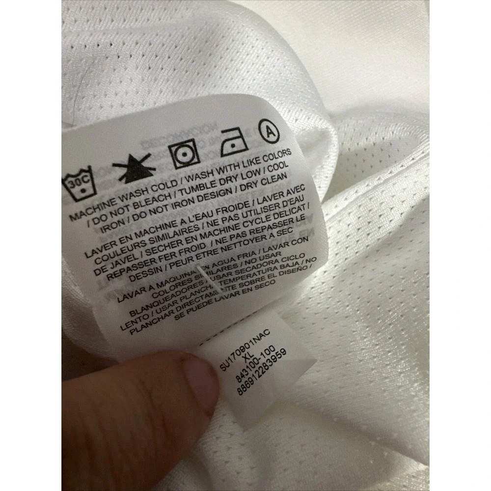 Air Jordan Men's Varsity Windbreaker Jacket Size‎ XL Off White RN# 56323