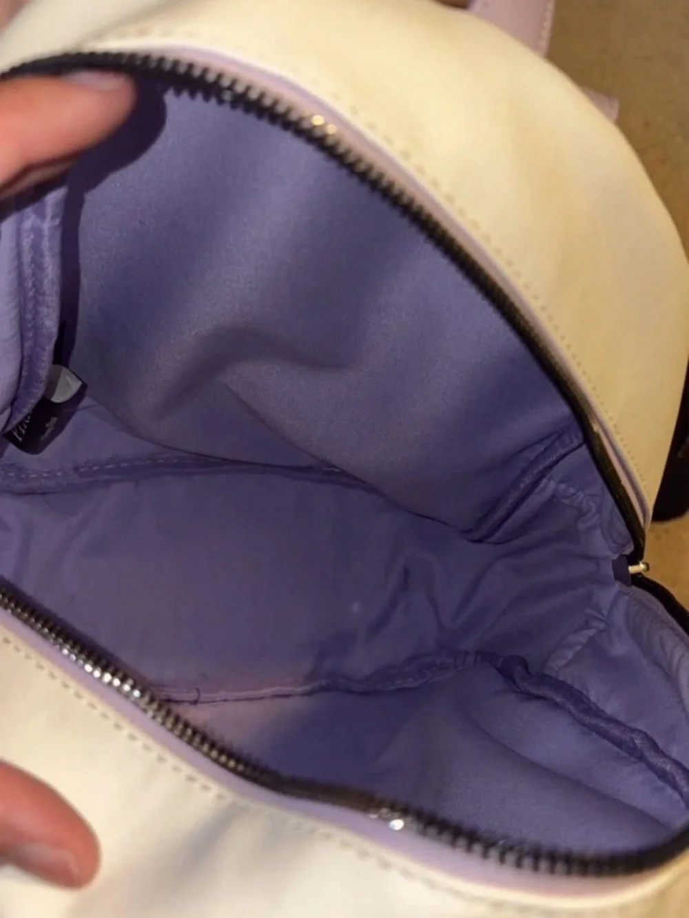 Pixar Kids' Lilac & White Monsters Backpack - Cute Character Design