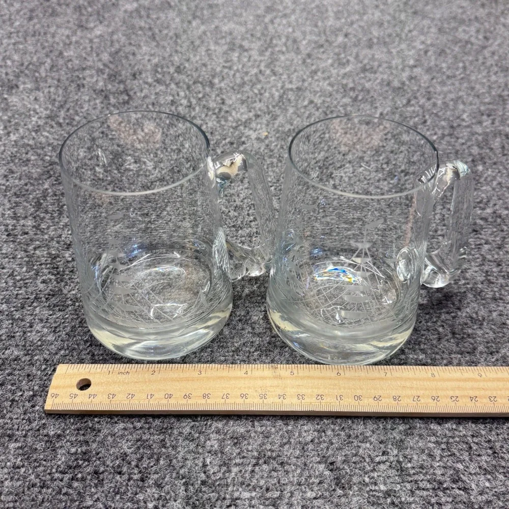 Unbranded etched glass