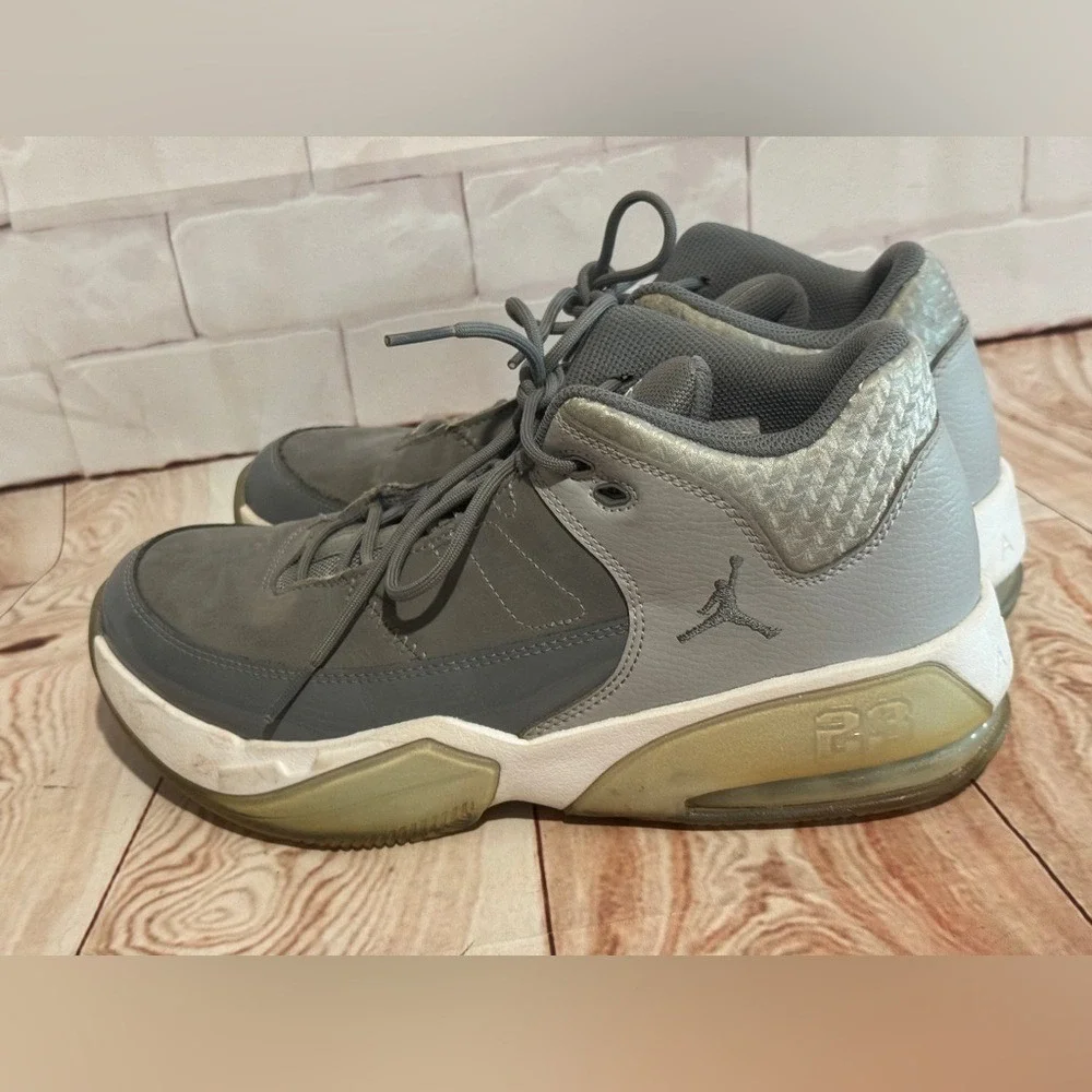 Jordan Flight Club‎ 91 Men's Size 8.5 Gray Leather Basketball Shoes CZ4167 005