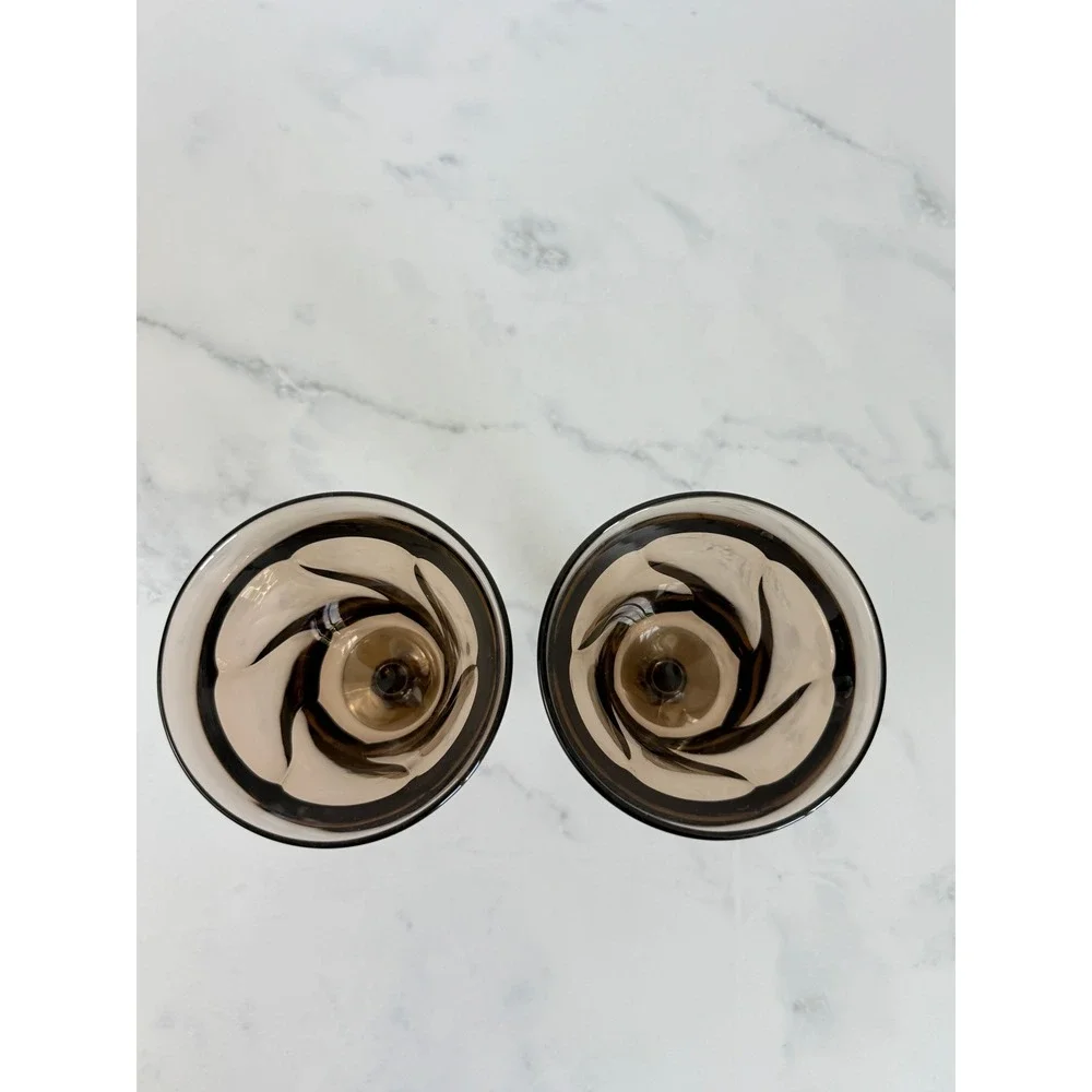Fostoria vintage pair