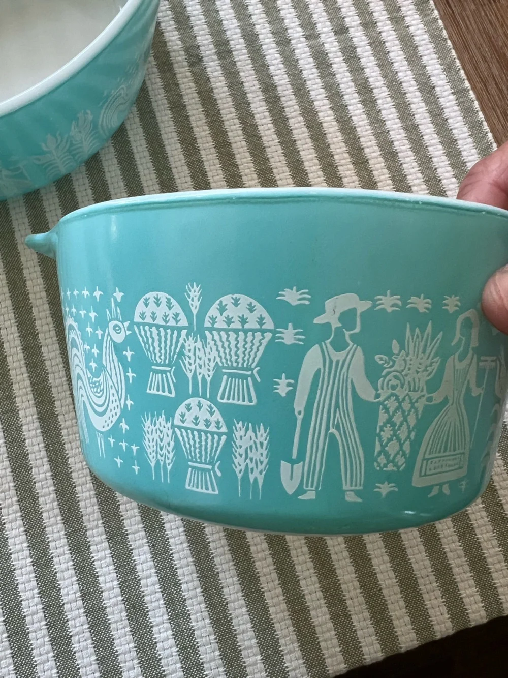Pyrex bowls well