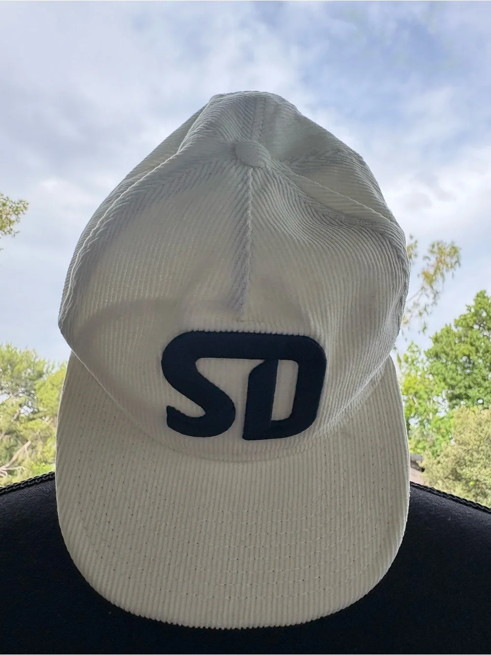 New Era MLS Youth San Diego FC Cream Corduroy Baseball SnapBack Hat Cap