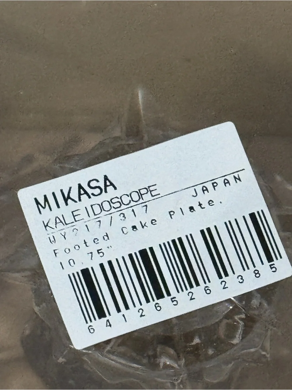 Mikasa kaleidoscope crystal