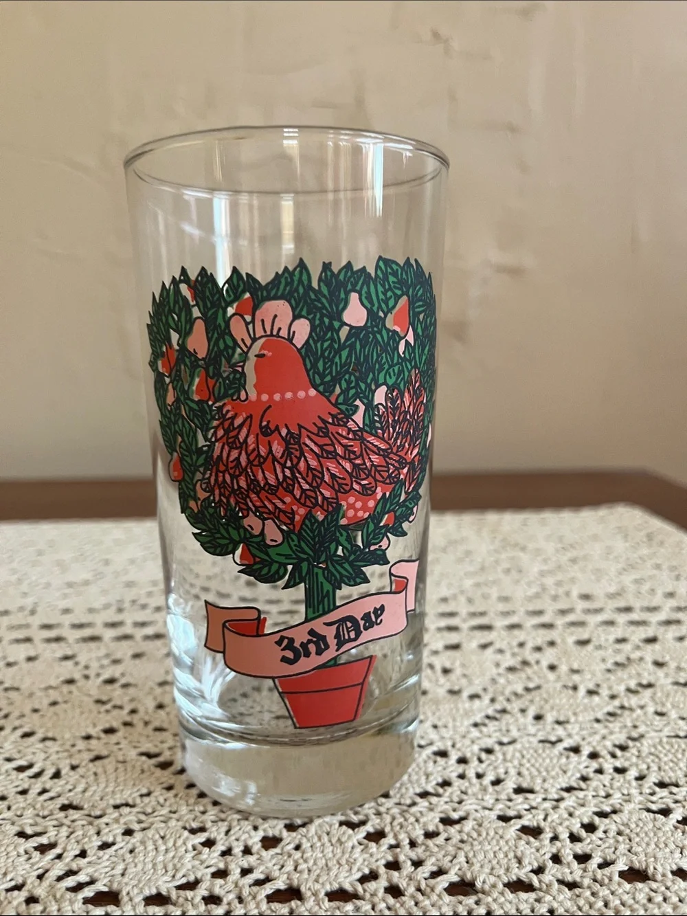 Libby’s Twelve Day Of Christmas Drinking Glasses brighten your