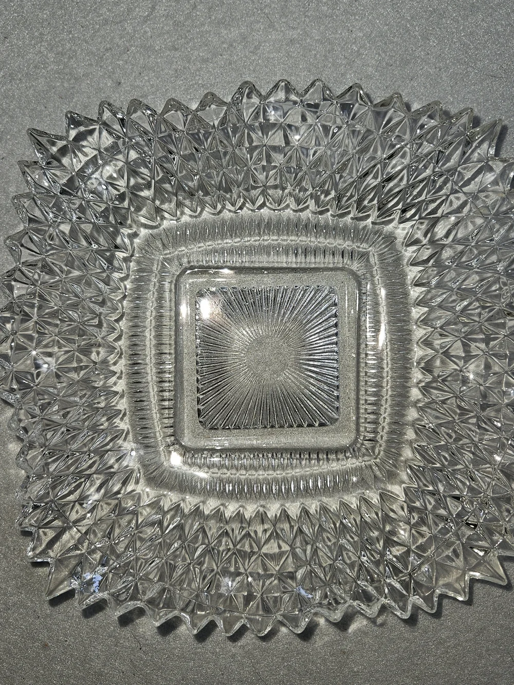 Indiana Glass radiating by bowls