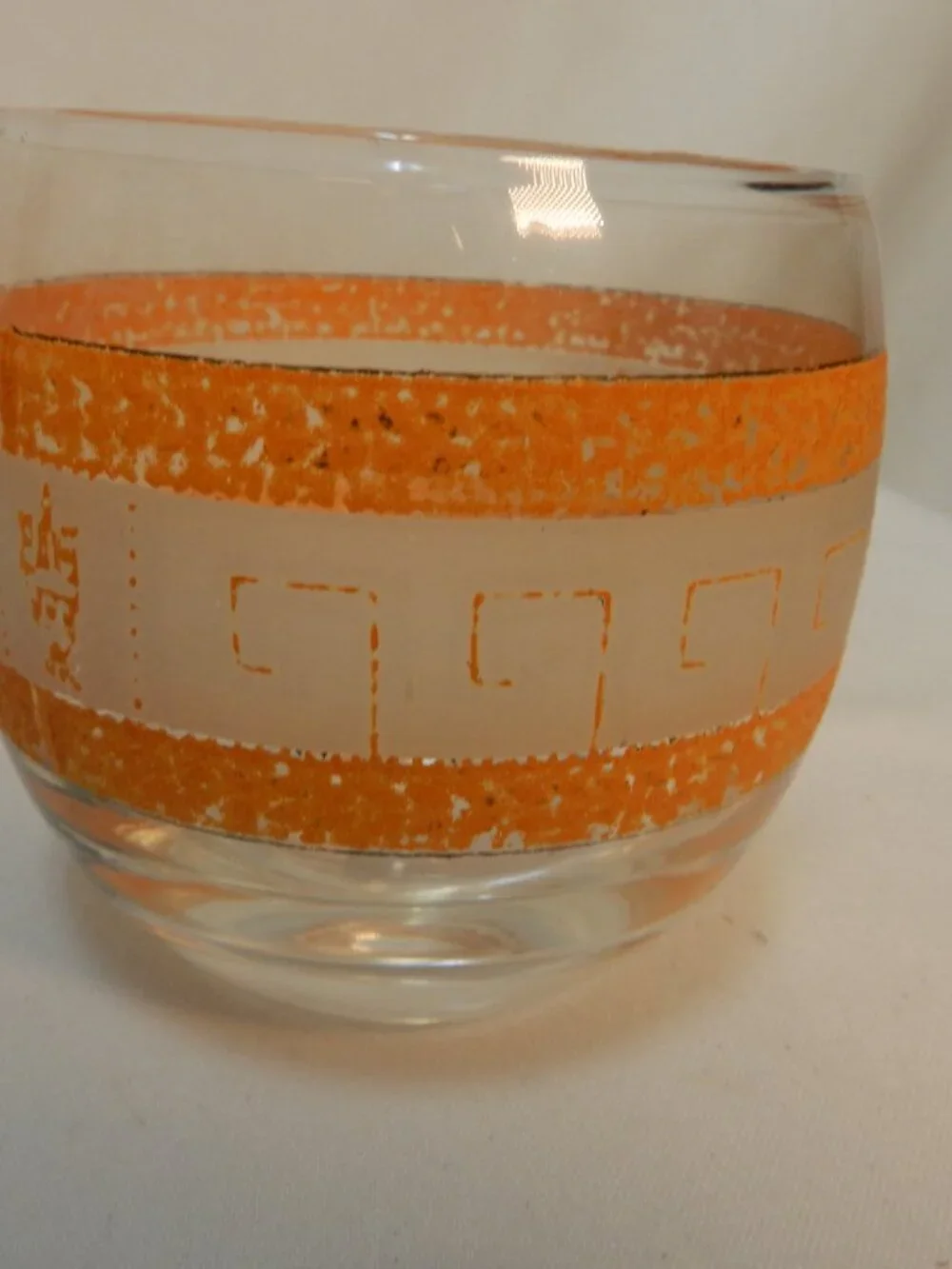 N/A top vintage glass