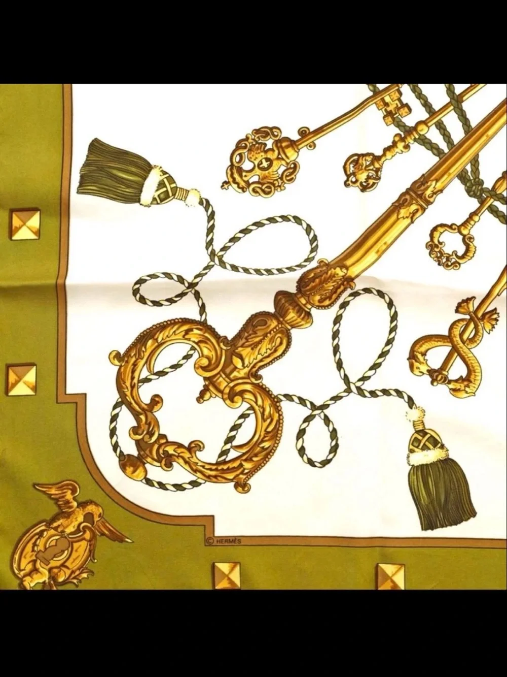 Hermes luxurious silk