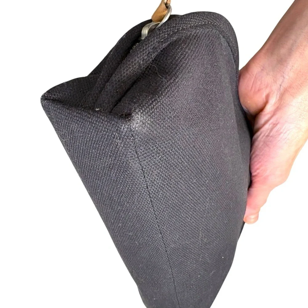 Bellroy black canvas tech bag unisex