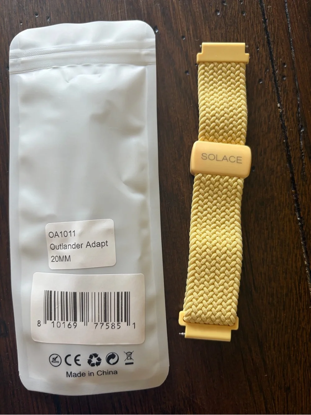 Solace branded braided