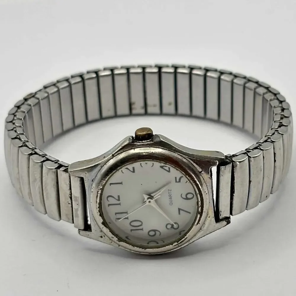 Silver Retro Watch
