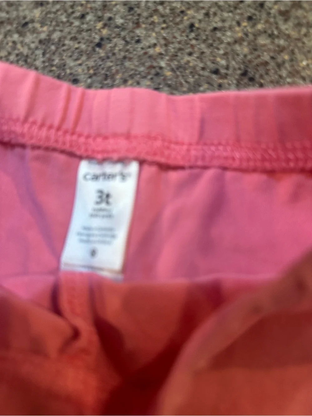 Carters comfortable pink