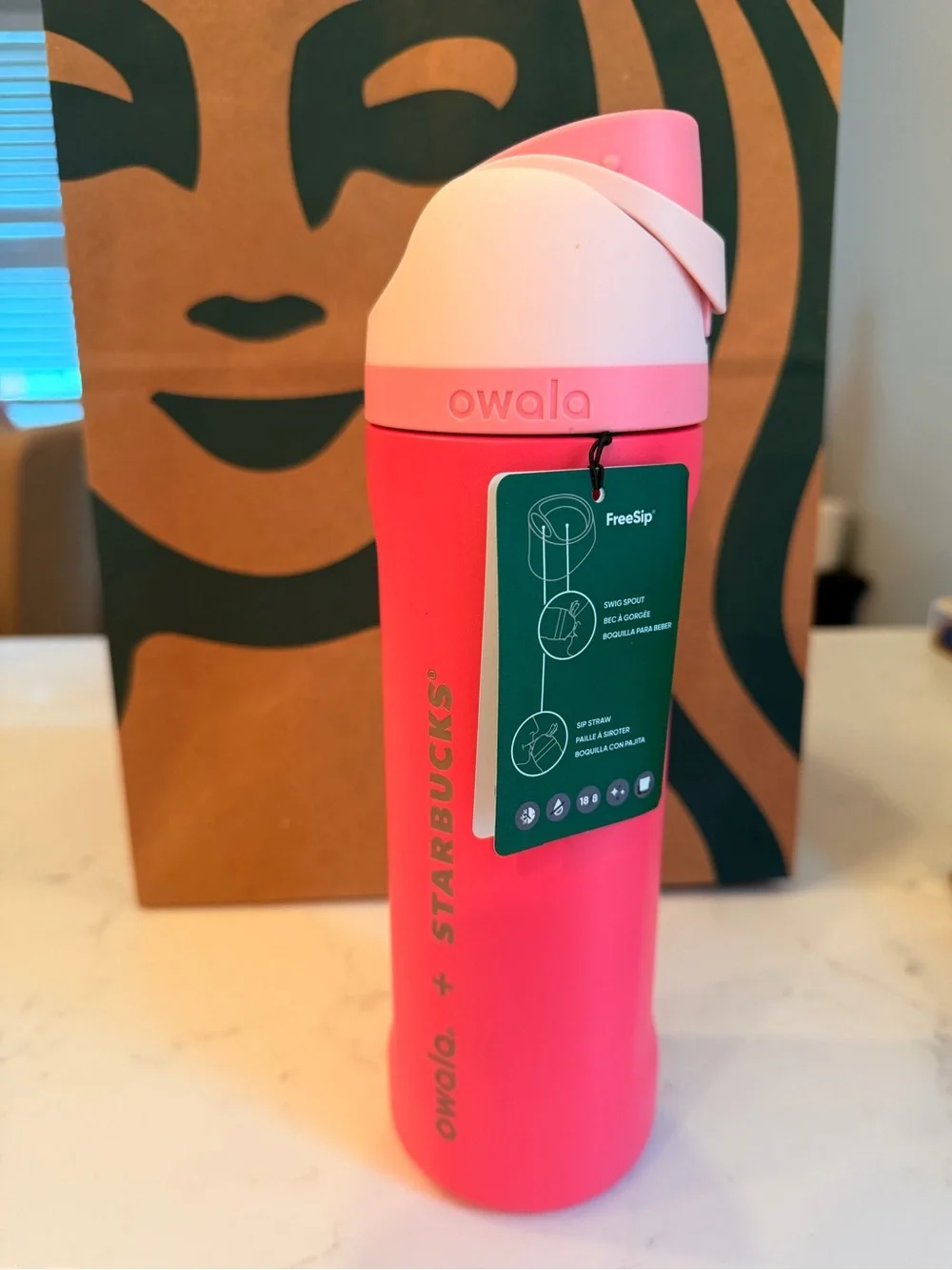 Starbucks rosy bottle