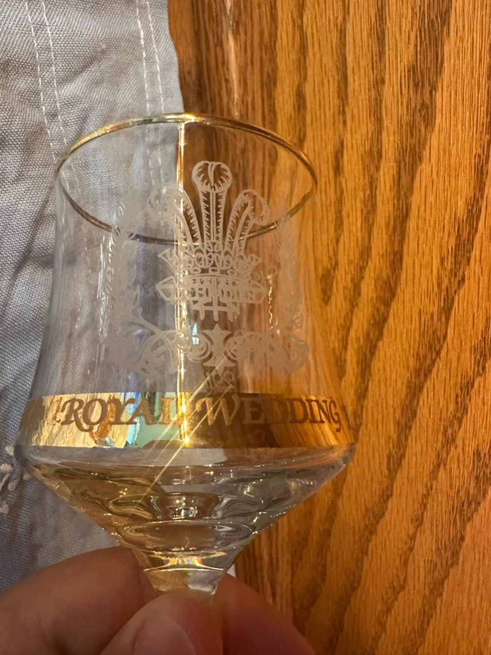 Royal wedding conmemorative