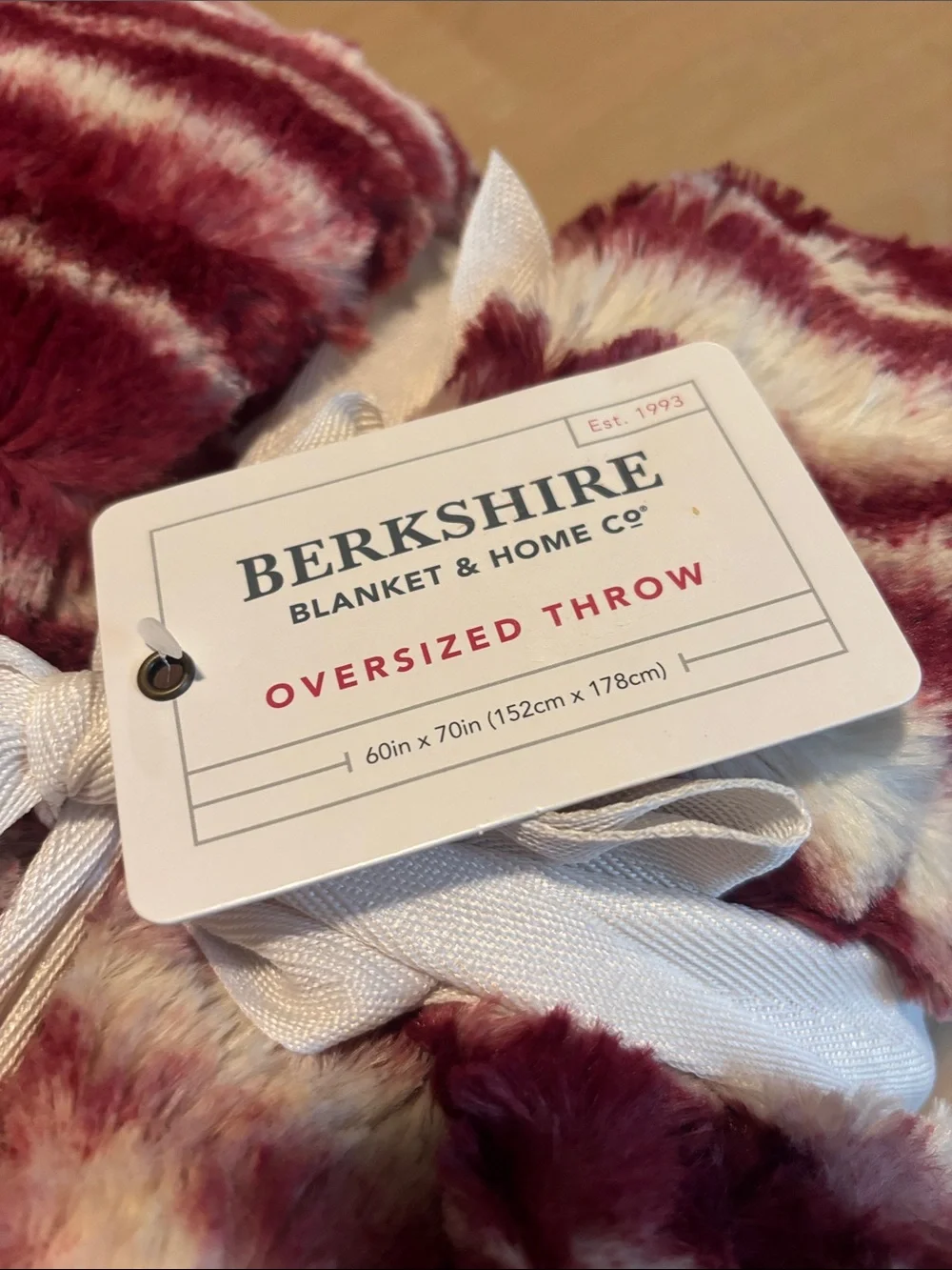 Berkshire blanket home