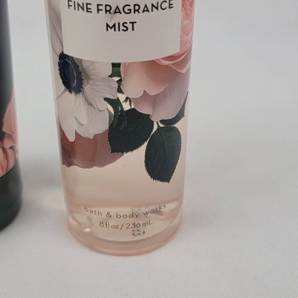 BATH & BODY WORKS Rose Ultra Shea Body Cream 8 oz Fine Fragrance Mist 8 fl oz